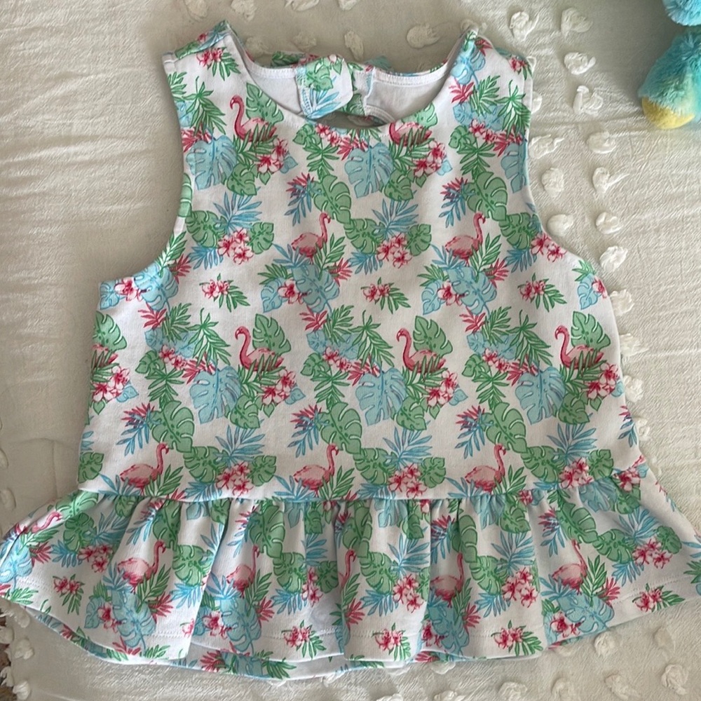 Janie and Jack peplum top